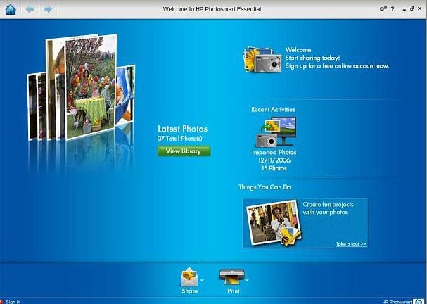 hp photo creations software for mac